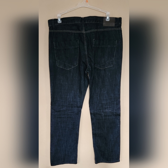 Mens Bluenotes 28x30 Brodie Slim Straight Dark Blue Denim Jeans New without tag - Picture 4 of 11